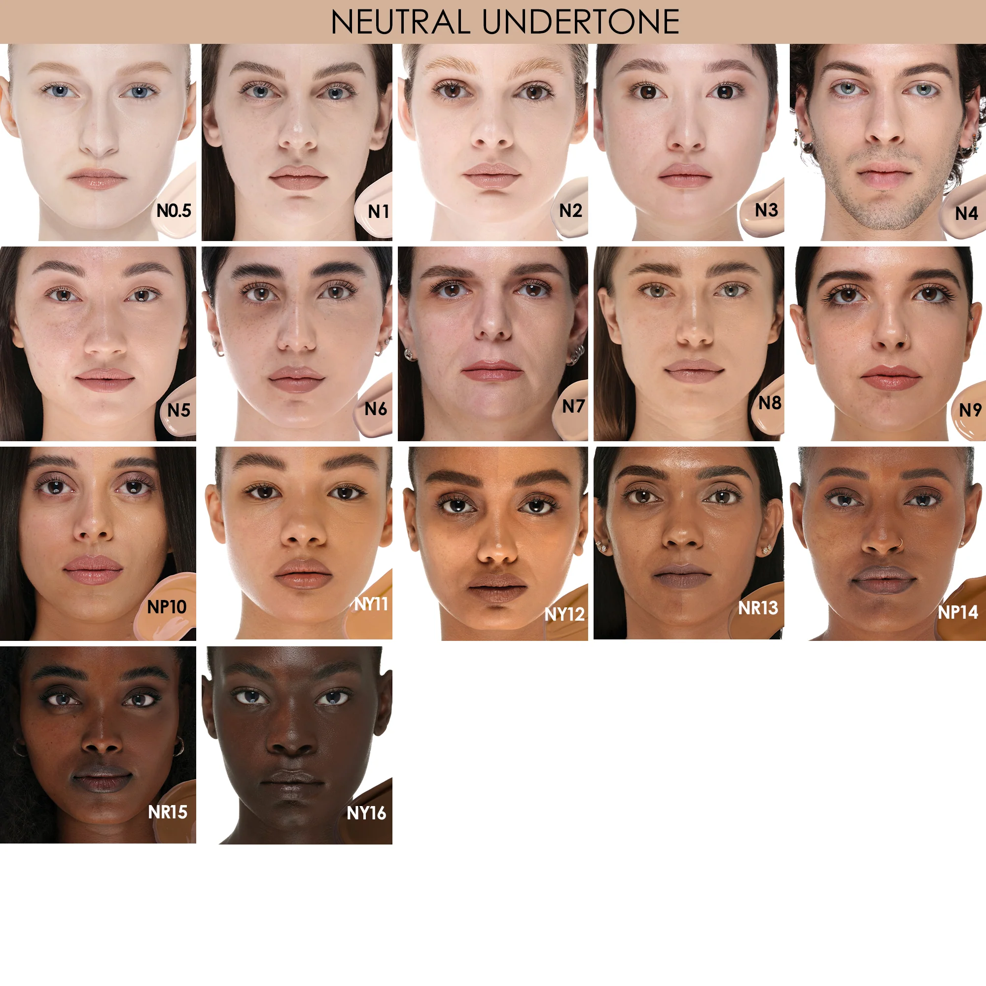 Corretivo Natasha Denona - Hy-Glam Brightening & Hydrating Medium to Full Coverage Crease Proof Serum Concealer - Imagem 3