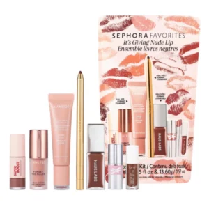 Kit Sephora Favorites - It's Giving Nude Lip Makeup Value Set