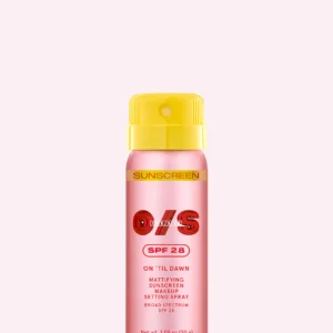 Mini fixador de maquiagem One/Size - Mini On 'Til Dawn Mattifying Sunscreen Makeup Setting Spray SPF 28 - 30ml